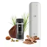 Aromely Waterless Aromatherapy Diffuser Kit - My Way Creamy Vanilla Bundle, Compact Home Fragrance Oils Bottle Set, Elegant Room Aromatizer with Spicy Amber Oil for Bedroom Spa Use
