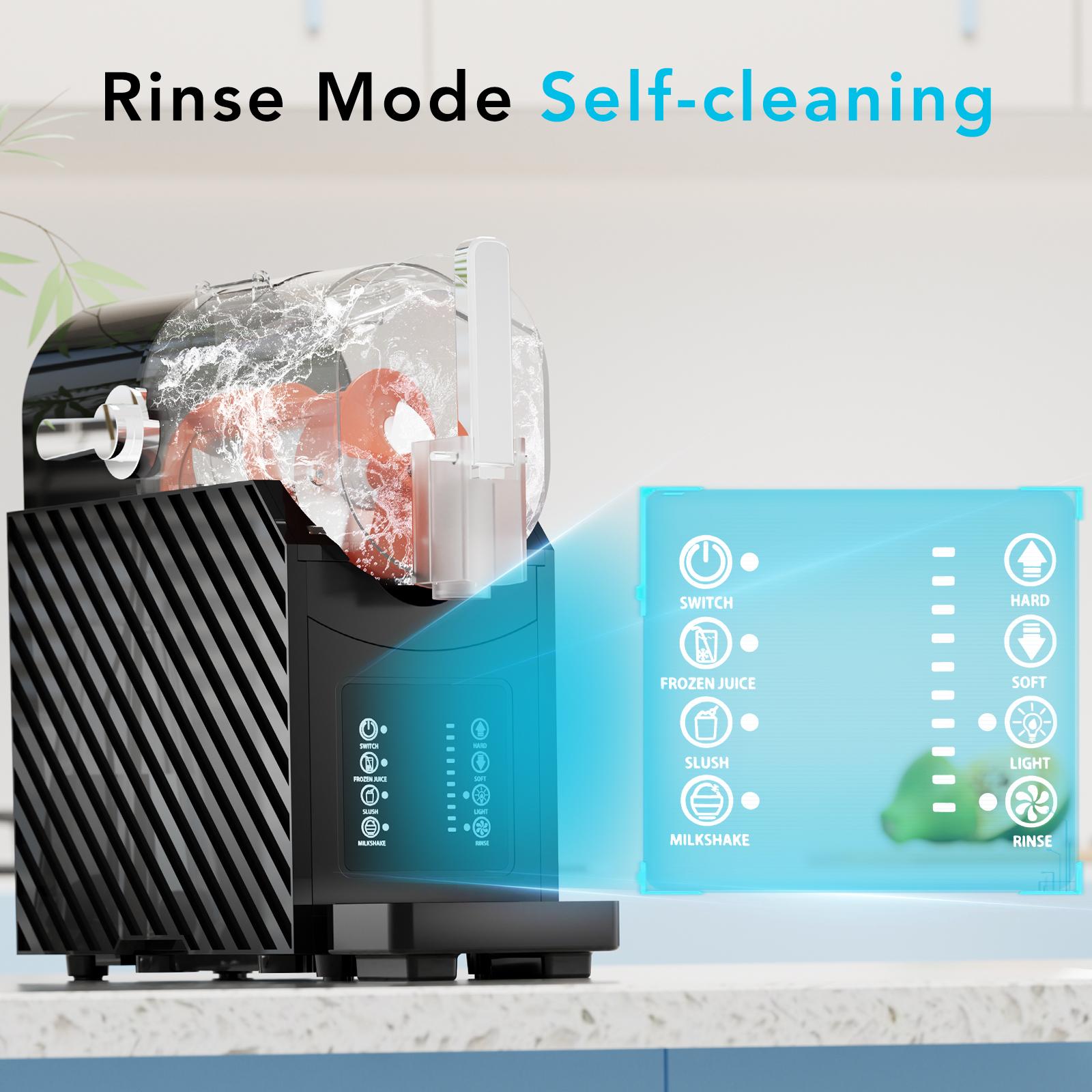 COWSAR Slushie Machine with Self-Cleaning, 3 Preset Programs Slushie Maker, Professional Slushy Machine for Home, No Ice Needed Frozen Drink Maker for Margaritas & Milkshakes Smoothie COWSAR Slushie Machine with Self-Cleaning, 3 Preset Programs Slushie Maker, Professional Slushy Machine for Home, No Ice Needed Frozen Drink Maker for Margaritas & Milkshakes Smoothie