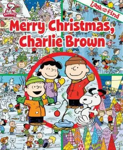 USED-Peanuts - Merry Christmas, Charlie Brown Look and Find - PI Kids (Look & Find) by Publications International Ltd. Staff (Hardcover)