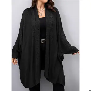 Sleeve tiktok LUNE Plus Size Batwing Cardigan Winter