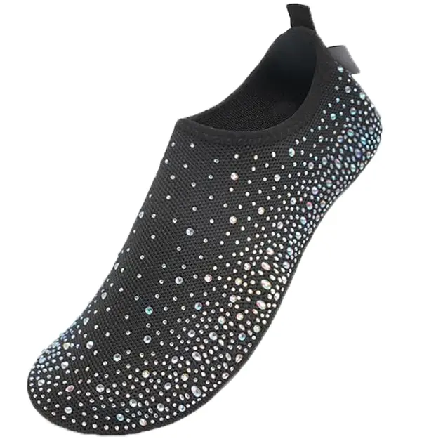 Womens Barefoot Water Shoes Travel House Slippers for Indoor and Outdoor Aqua Socks for Beach Swim Surf Yoga Dancing Camping Must Haves Watershoes Quick Drying Watershoes