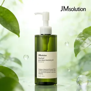 JMsolution Heartleaf Pore Deep Cleansing Oil | 88% Heartleaf Extract Hydrating Cleanser for Sensitive Skin | Deep Removes Makeup, Impurities & Excess Sebum | Daily Gentle Face Cleanser (200mL / 6.76 fl.oz)
