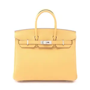 Pre-owned HERMÈS Calfskin Shoulder Bags Hermes Birkin25 Togo