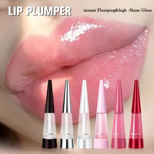 Lip Plump Liquid Lip Moisturizing Oil, Intense Lip Plumper - Moisturizing and glossy lips, non-dry, non-sticky, long-lasting moisturizing, easy to use, suitable for all skin types, 7g/0.12oz, Moisturizing lip oil