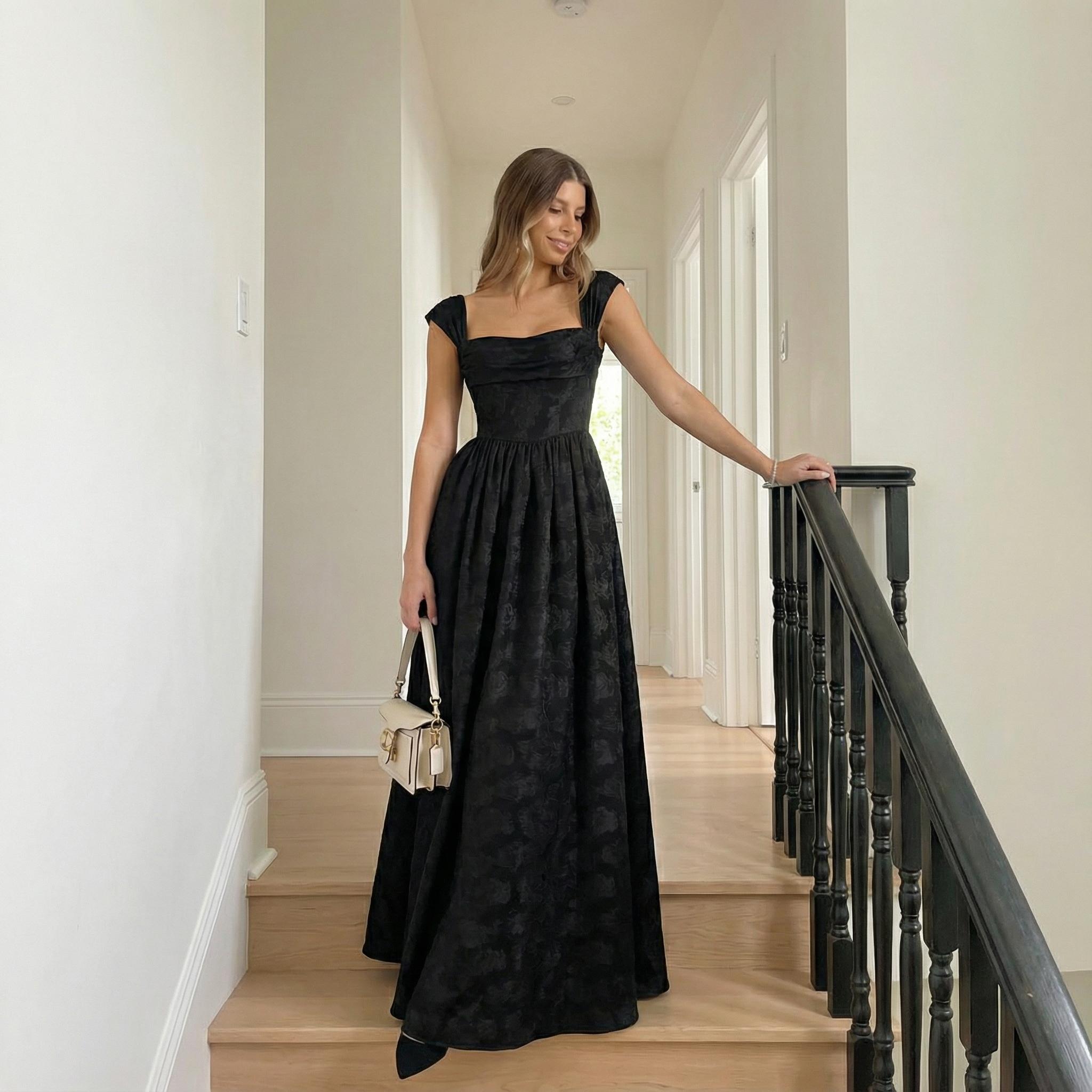 Azazie Hazel Cowl Neck Corset Ruched A-line Romantic Date Party Occasion Fil Coupé Dress Azazie Hazel Cowl Neck Corset Ruched A-line Romantic Date Party Occasion Fil Coupé Dress