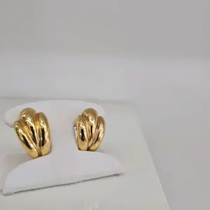 omega earrings