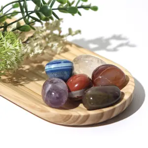 Lychee Gems Crystal-B22   Natural Polished Gemstone, Pocket Tumbled Stone - Choose Your Own (Single Tumble)