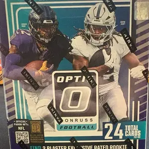 2025 Optic Blaster football box