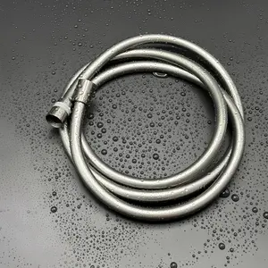 Flexible & Reinforced PVC Shower Hose, 59" & 78" (150/200cm), Universal G1/2 Thread Fit, Ideal for DIY & Outdoor Use