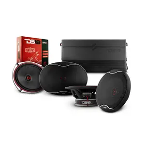 DS18 2015-2020 Chevy Colorado Crew and Extended Cab Front and Back Doors Speakers Better Upgrade/Replacement Package 1800 Watts