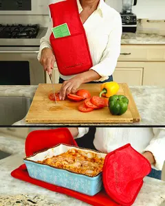 Cooking Buddy® Multi-Use Oven Mitts