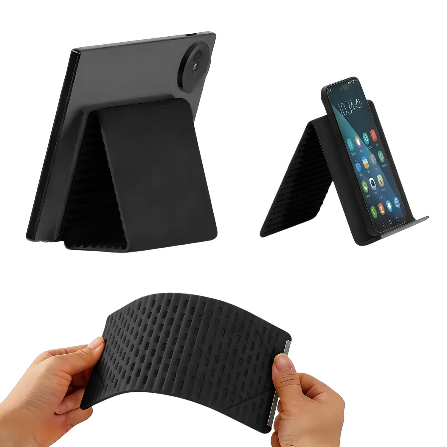 [Free!!Ship!] Multi-Angle Adjustable Phone Stand Silicone Airplane Phone Holder Mount for Phone iPad E-Reader Switch Portable for Desk Travel Home Airplane