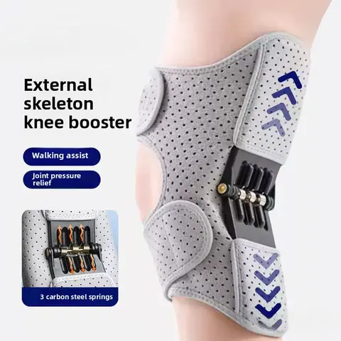 Unisex Youth Hinged Patellar Knee Brace with Side Stabilizers - Pull-On, Adjustable Support for Meniscus Tear, Joint Pain Relief, Sporty Protective Gear