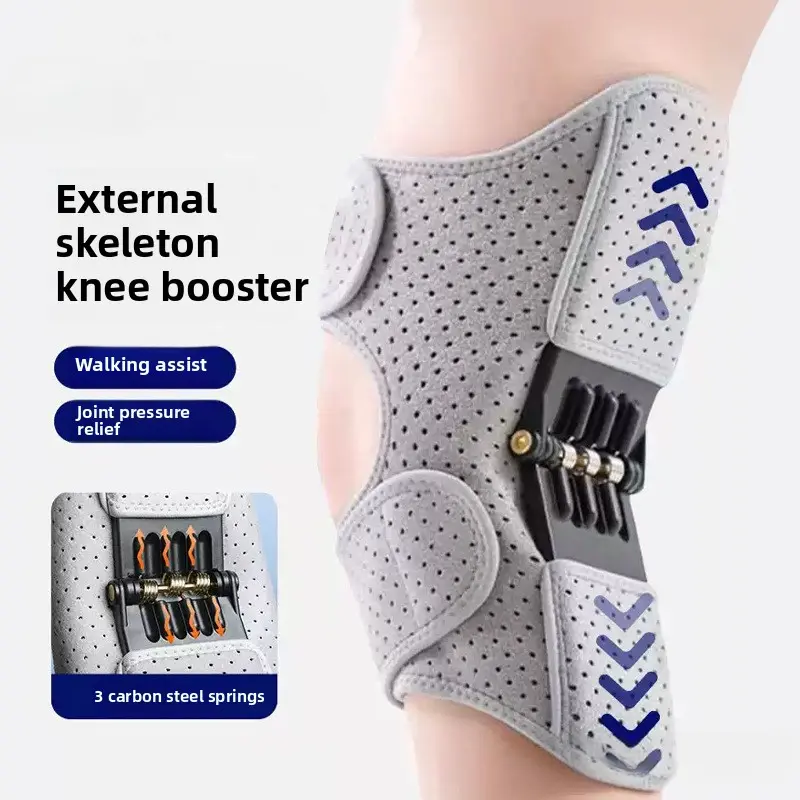 Unisex Youth Hinged Patellar Knee Brace with Side Stabilizers - Pull-On, Adjustable Support for Meniscus Tear, Joint Pain Relief, Sporty Protective Gear