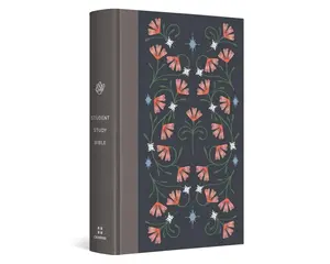 ESV Student Study Bible (Hardcover, Flower Design) – Illustrated, 1/7/2021, with Character Insights, Detailed Illustrations, Study Notes, Reference Maps, and Comprehensive Concordance