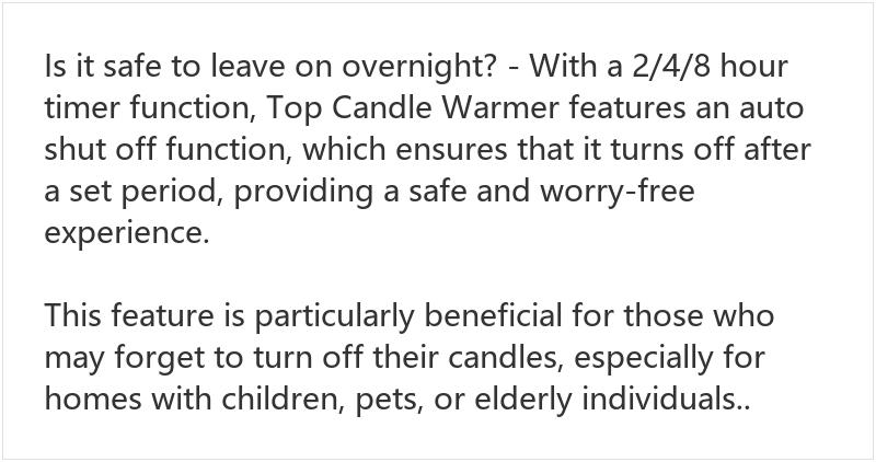 Adjustable Candle Warmer Lamp with Timer & Dimmable Light, Electric Flameless Wax Melter for Small Jar Candles, Height Adjustable Top-Down Heater, Modern Home Desk Decor, Perfect Gift for Women & Mom on Birthday