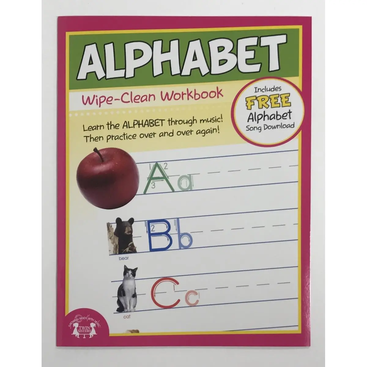 Creative Teaching Materials  Alphabet Wipe Clean Workbook