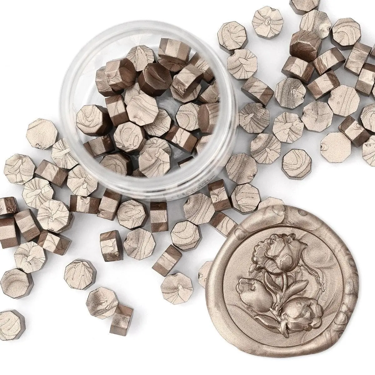Platinum Wax Beads