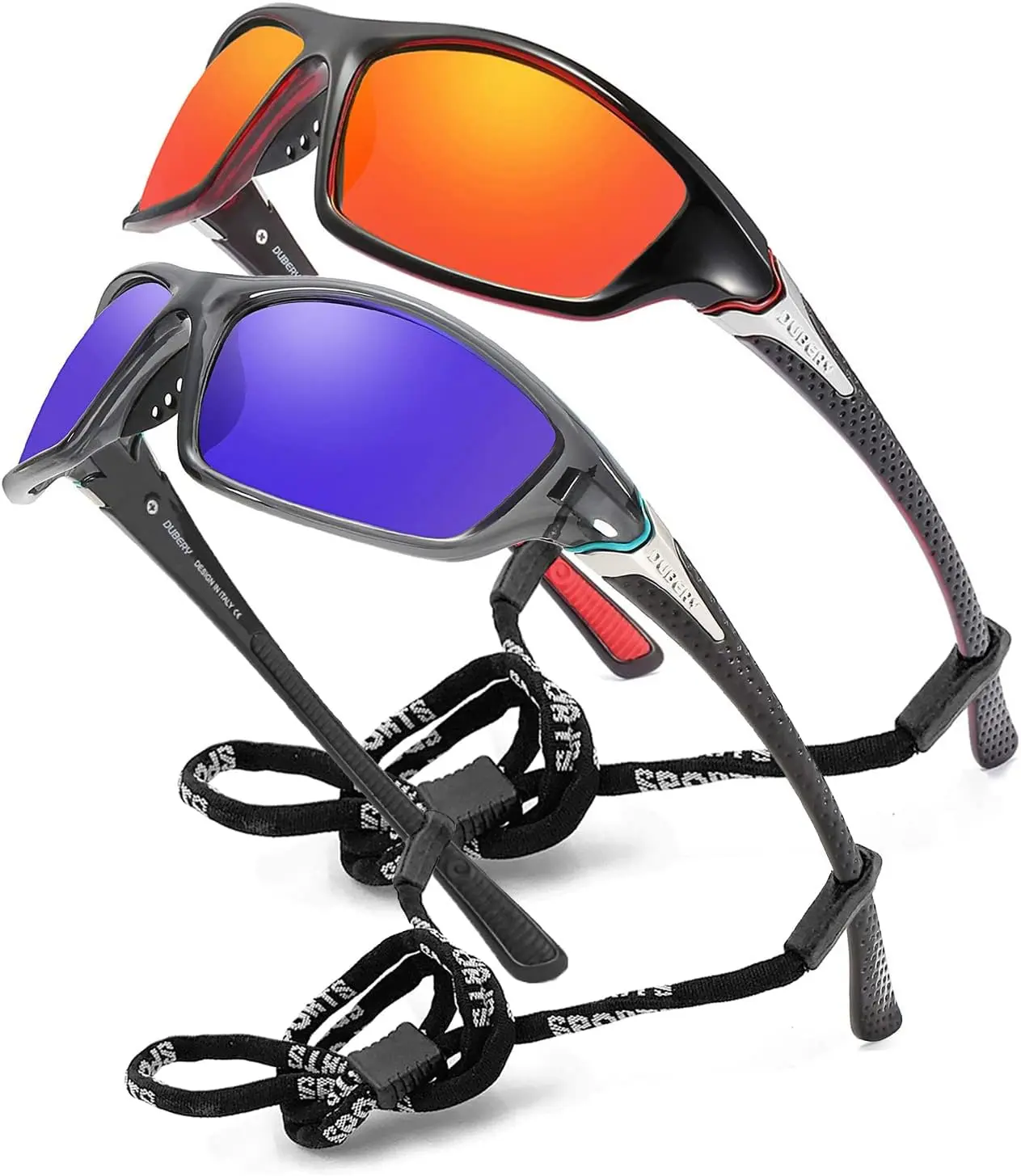 Sports Polarized Sunglasses for Men Women Driving Fishing Baseball Cycling 100% UV Protection Wrap Around Sun Glasses