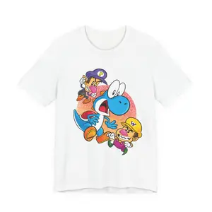 Dino Crysis - Retro Gaming inspired T-Shirt  Designed by Bernard Gumz, the same artist that did a ton of old skool merch for Korn, System of a Down, My Chemical Romance, Papa Roach and more!