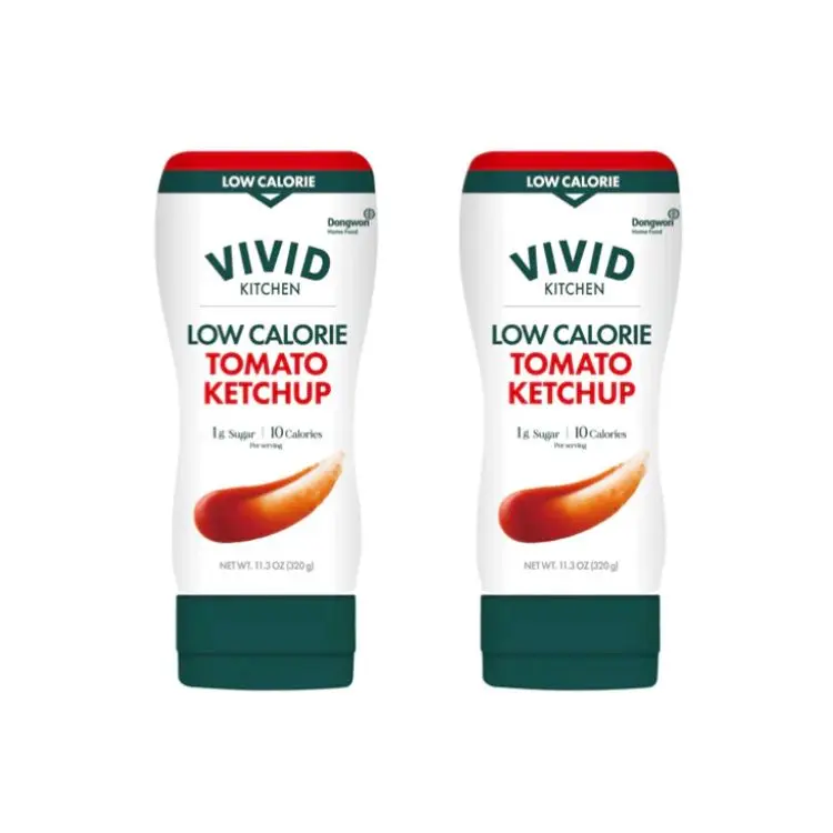 [Dongwon] Vivid Kitchen Low Calorie Tomato Ketchup 320g * 2PC