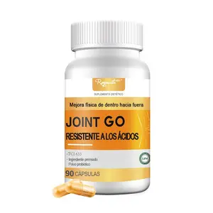 Royavita Triple-Strength Joint Health Supplement with Glucosamine Peptide, Probiotic Powder, Streptococcus thermophilus Powder, and Bacillus coagulans - 90 Capsules - 1