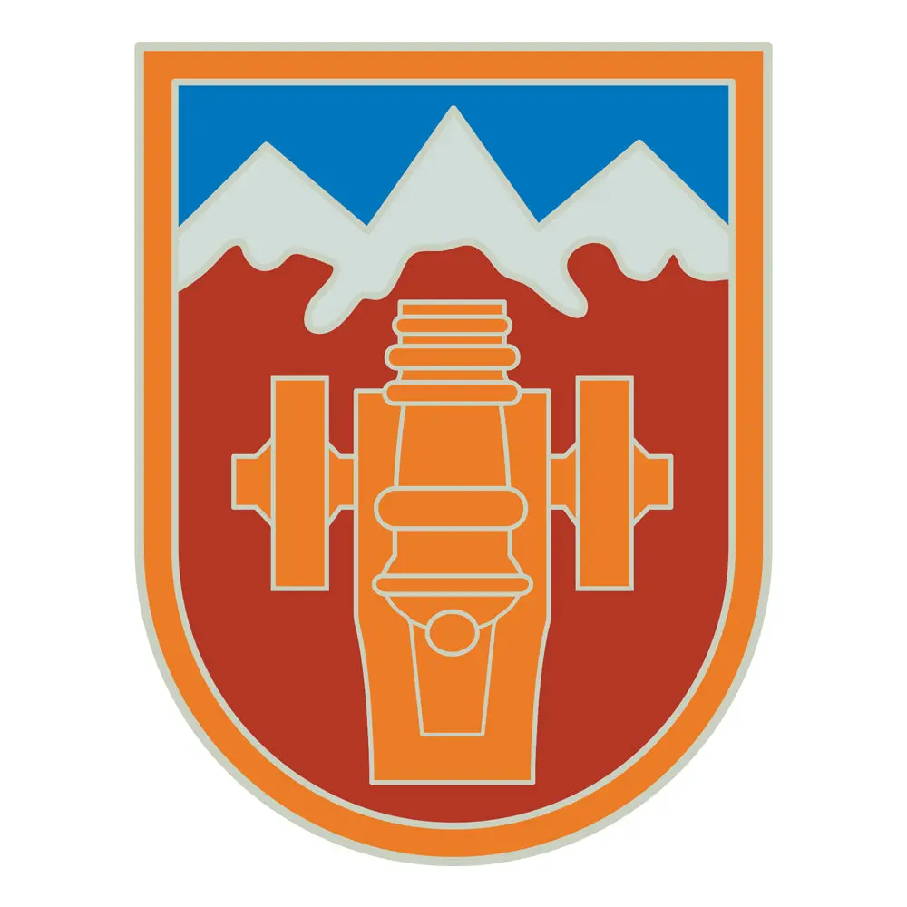 CSIB Combat Brigade Badge Vinyl Stickers - 169th Fires Brigade Decal, Made by USAMM for DIY Scrapbooking & Stamping, Military Decor (Toys & Hobbies)