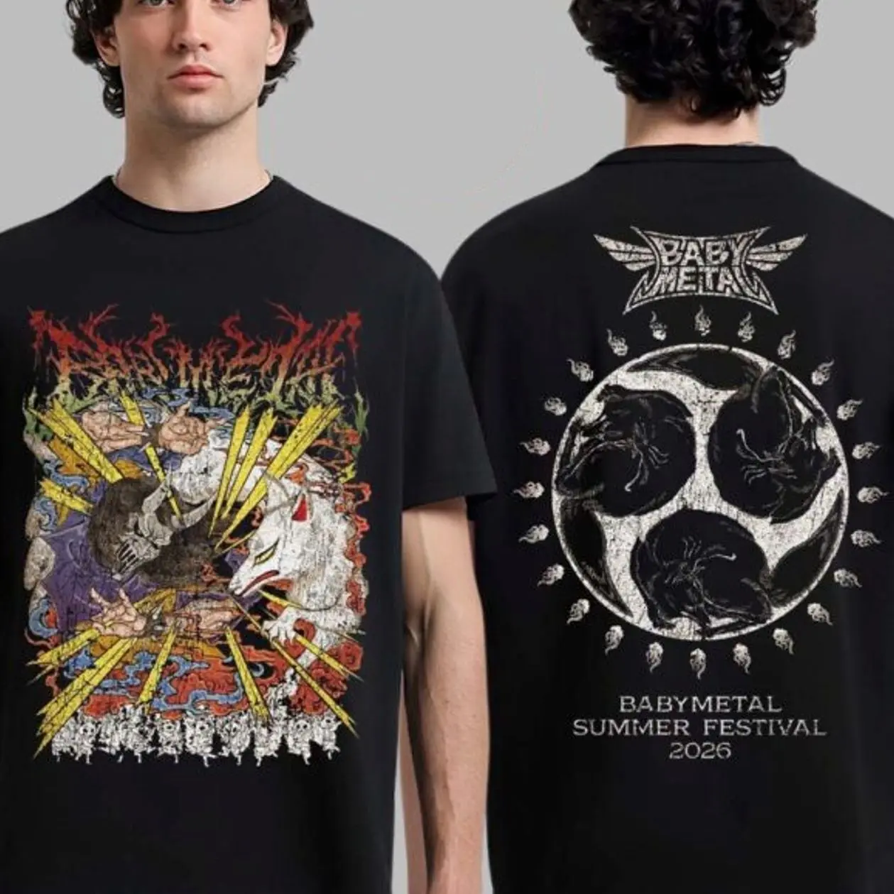 Babymetal LuckyFes’26 Merch Quick-Dry T-Shirt PAG