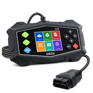 OBD2 Car Scanner Diagnostic Tool, Professional OBD2 Car Scanner with Data Stream, Mode 6, Mode 8 & I/M Readiness, Enhanced Code Reader for Cars and Trucks, 2.8'' Color Screen, Suitable for 12V Vehicles