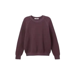 Perfect White Tee - Ziggy Inside Out Fleece Long Sleeve Sweatshirt