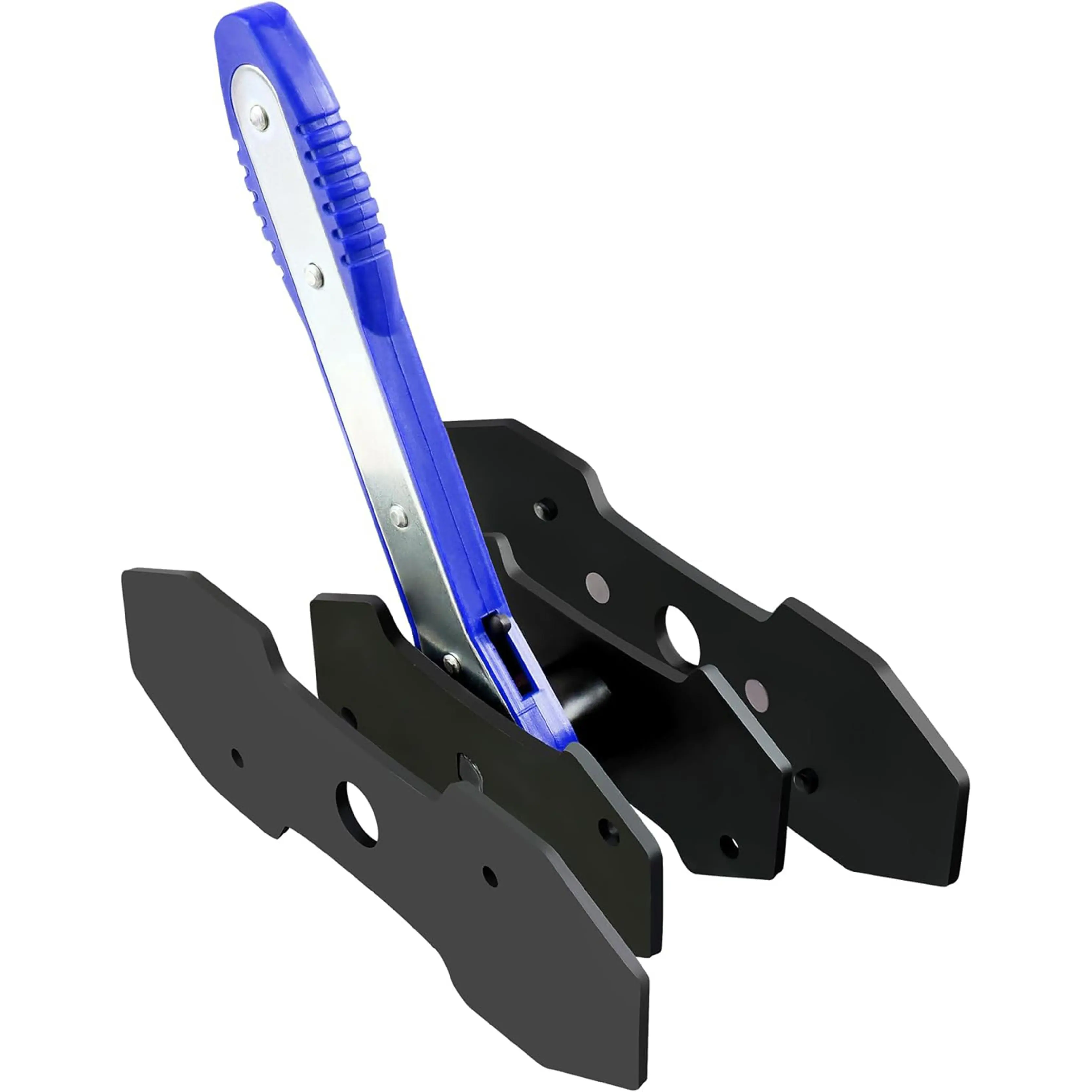 Brake Repair Piston Compression Tool - 360° Swing Wrench, High-Strength Metal Caliper Press for Single, Twin, Quad Piston Disc Brakes