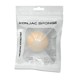 Pure Premium Natural Konjac Facial Sponge – 100% Natural Sponge - Gentle Exfoliating & Pore Cleansing