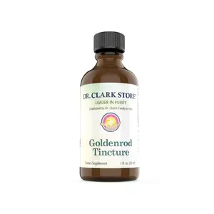Dr. Clark's Goldenrod Tincture - All Natural Supplement for Kidney & Respirtory Health