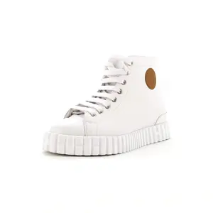 Pre-owned Hermes Climb High-Top Sneakers Leather by Rebag