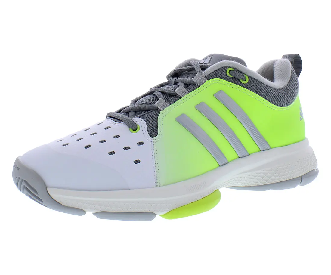 Adidas Women's Low-Top Court Pickleball Athletic Shoes with Classic 3-Stripe Design for Enhanced Stability