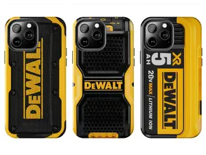 DEWALT Jobsite Radio iPhone Case Compatible with iPhone 17, 16, 15, 14, 13, 12, 11, 8, SE, XR, X, XS Max, Pro, Plus