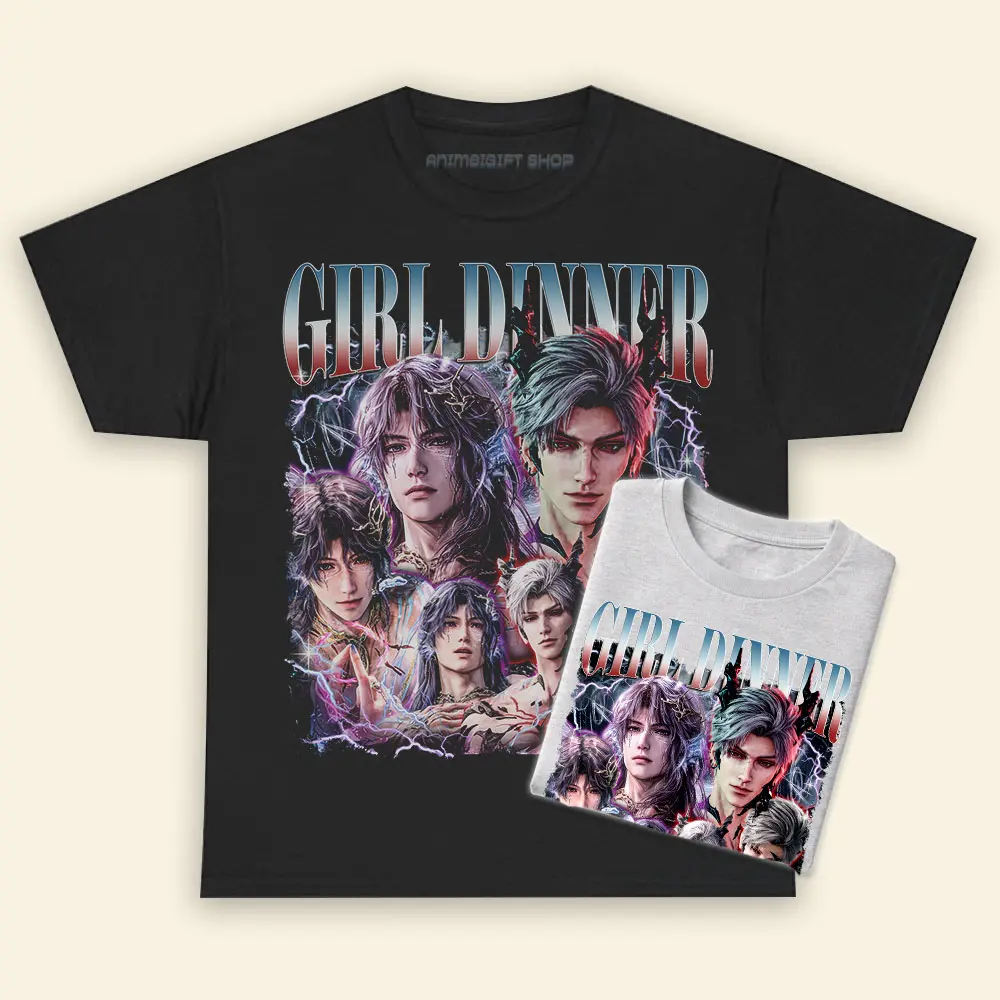 Sylus Dragon and Rafayel Lemurian Sea God Shirt, Love And Deepspace Girl Dinner Retro T-Shirt Sweatshirt Hoodie Fabric Womenswear Tops Underwear