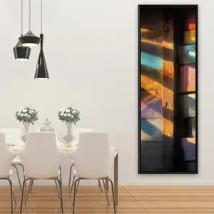 Conscious Sales C1FC2060T669OI 20 x 60 in. Casting Rainbows - Red Framed Canvas for Home Decor