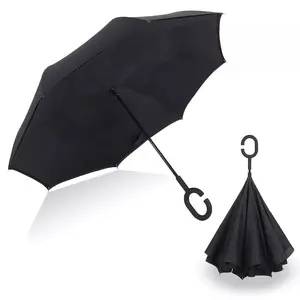 Windproof Double Layer Inverted Umbrella