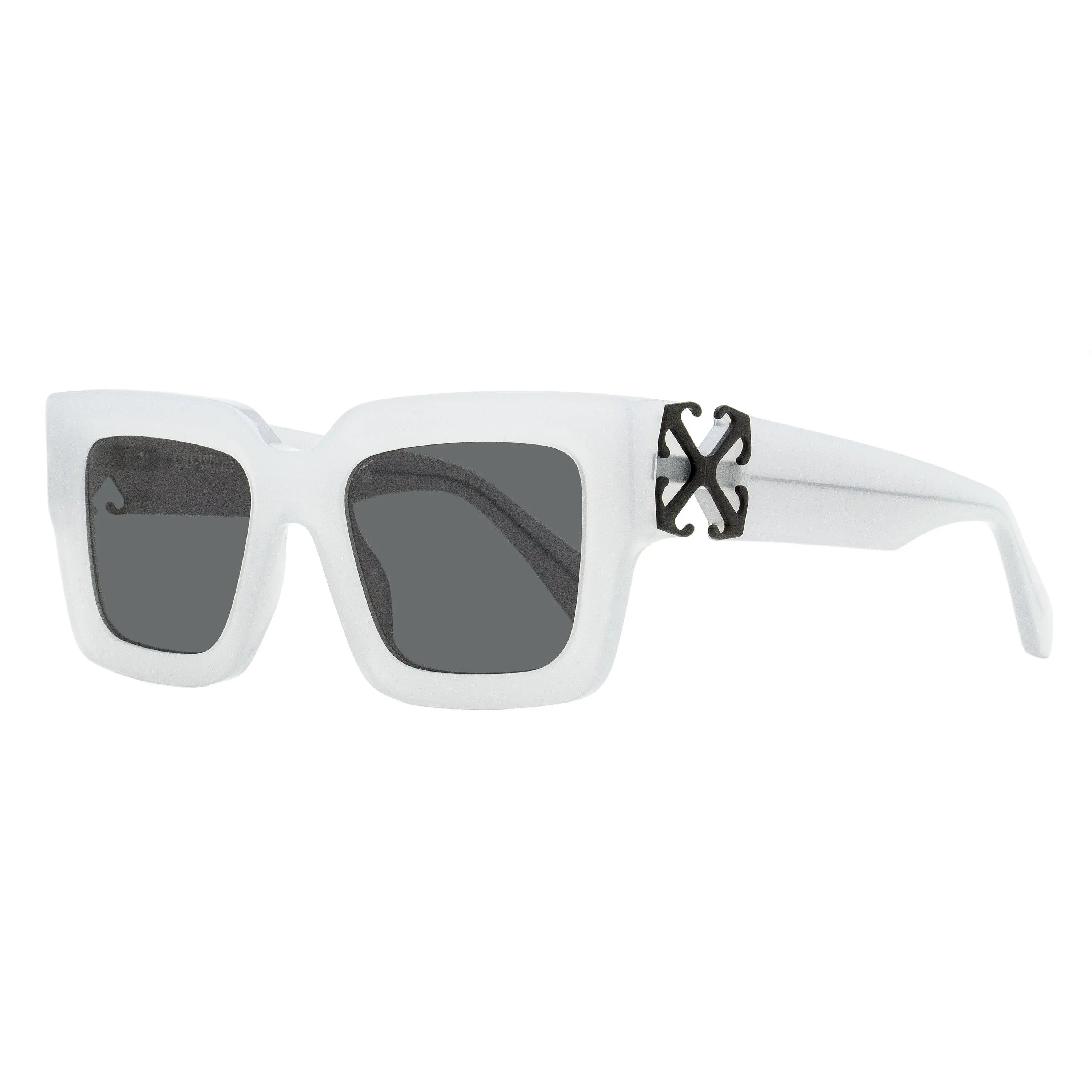 Off-White Square Mystic Sunglasses OERI14D 0907 Frost 52mm