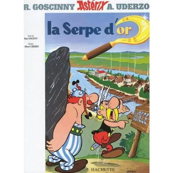 USED-Asterix: La Serpe d'Or by R. Goscinny (Hardcover)
