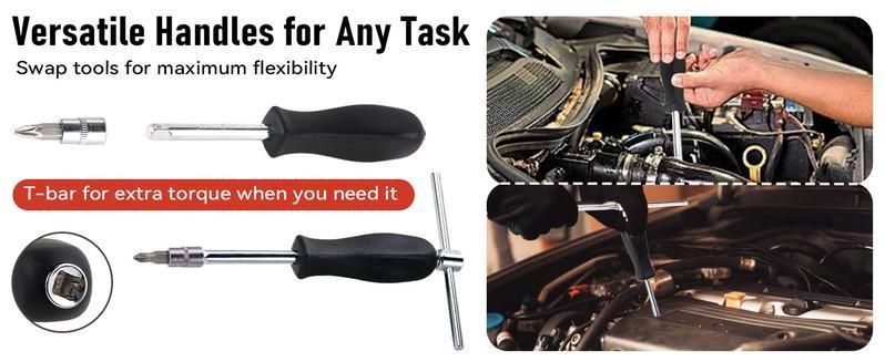 46pcs Car Repair Machinery Tools Set, Household Machinery Tools, Socket Wrench Diy Repair Tool Kit, Ratchet Screwdriver Compatible with Car Repair & Bicycle Repair, Hardware Toolbox Compatible with Auto Repairing & Household, Christmas Gift for Husband 46pcs Car Repair Machinery Tools Set, Household Machinery Tools, Socket Wrench Diy Repair Tool Kit, Ratchet Screwdriver Compatible with Car Repair & Bicycle Repair, Hardware Toolbox Compatible with Auto Repairing & Household, Christmas Gift for Husband