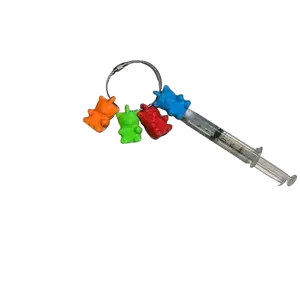 Gummy Bear Med Clips for EMS and Nurse - Assorted Colors, Keychain Design, Ideal for Medical Use
