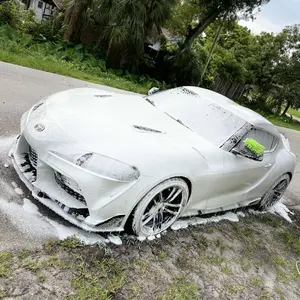 Product Review of Tool Daily Short Handheld with  Cannon FOR PRESSURE WASHER,  1/4 Inch Quick Connector, Water Spray Tool with 5 Nozzle Tips, 1 Liter snow foam lance, FathersDayGift from A**0