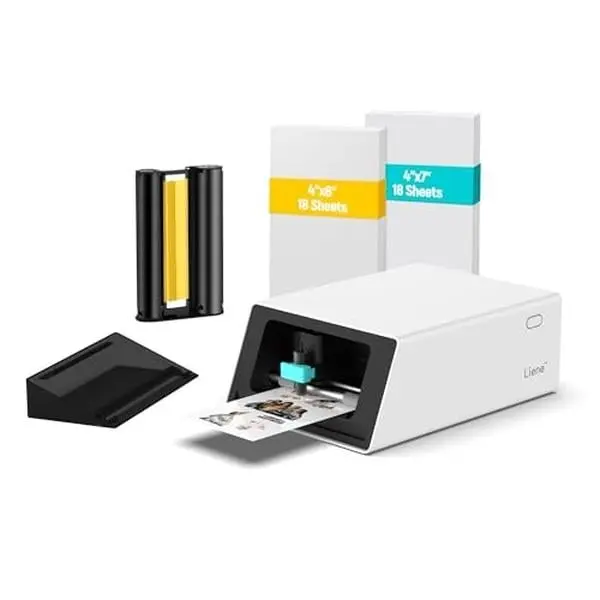 Liene DHP700W-US1 Pixcut S1 Photo Sticker Printer & Cutter - White
