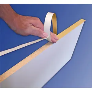 212 MAIN FastEdge Self Adhesive Peel & Stick Edge Tape, 250 ft. PVC Hardrock Maple Roll, Easy-to-Apply, Field-Installable Building Supply, Easy Apply