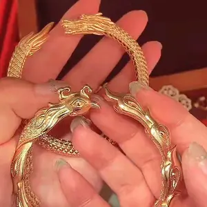 Dragon and Phoenix bangle
