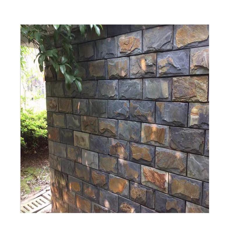 Natural stone wall panels for exterior walls; cultural stone wall panels for exterior walls; suitable for street outdoor tiles.