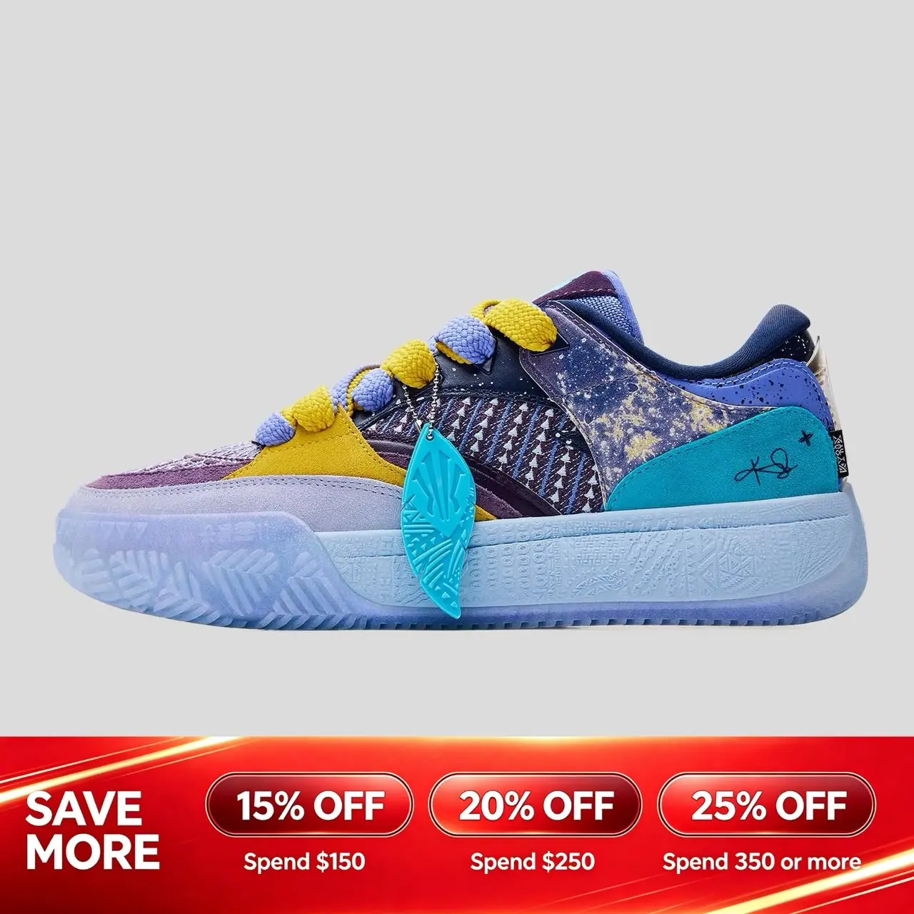 [Back to School] ANTA Unisex Hélà Code Sneaker Kyrie Irving Comfortable Fashionable Breathable Sports Shoes BTS