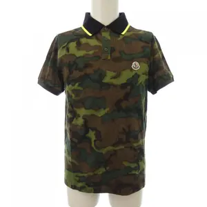 Pre-owned MONCLER Cotton Small Leather Goods Polo Shirt